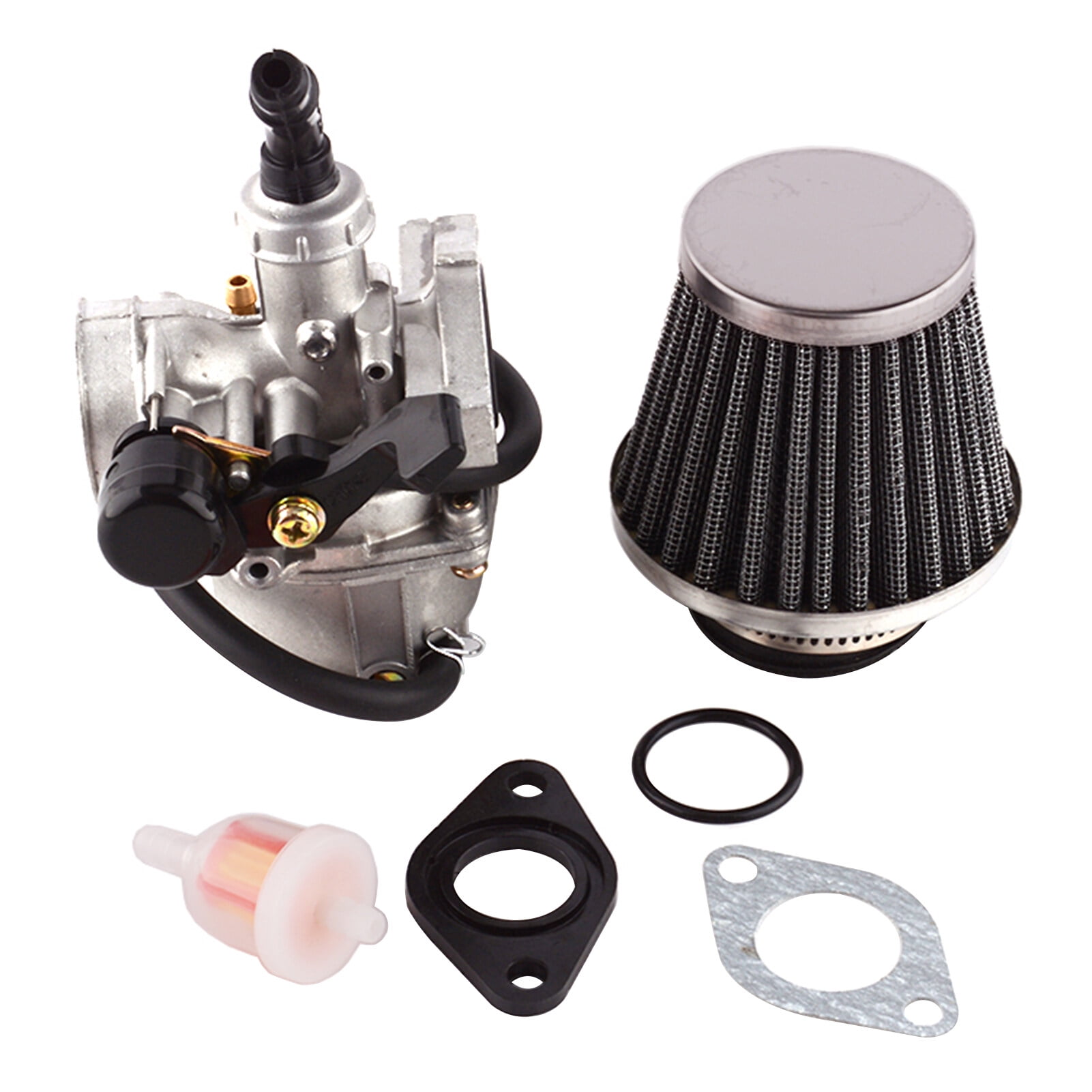 Nishore Carburetor,Air Filter Fuel Filter 50cc-125cc Dirt Bike Atv Carburetor With Air With Air Filter Atv Moped Pz19 Carburetor With Filter Fuel Filter Fuel Filter 50cc-125cc Dsfen