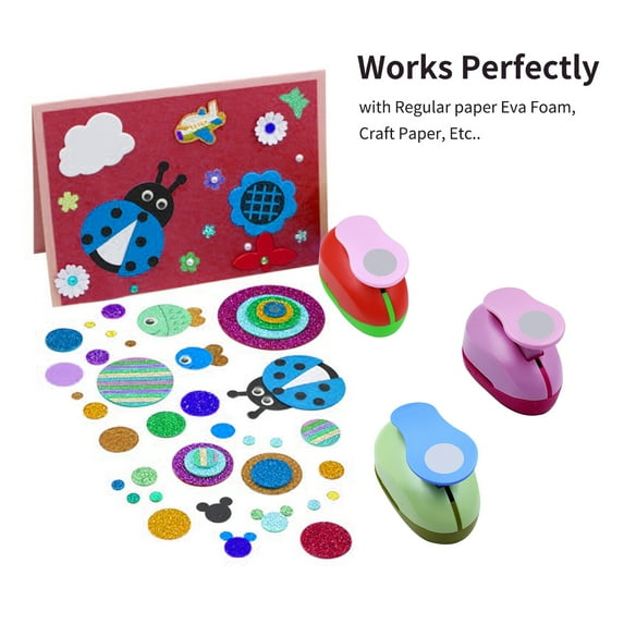 Nishore Circle Punch,Punch Scrapbook Paper Puncher Different Size Office Supplies Diy 38mm Craft Circle Craft Circle Punch Circle Punch Scrapbook Supplies Diy Albums Different Size Of Size Of Punches