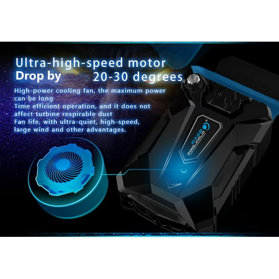 Nishore Cooler,Notebook Laptop Cooler K27 Portable Notebook Cooler Usb Notebook Lap Cooler Dsfen Buzhi