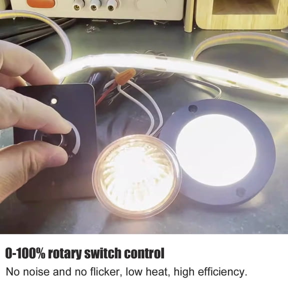 Nishore Dimmer,Knob Portable Dimmer 12v5a Switch Dimmer Switch Adjustable Switch Knob Caravan Dimmer Rv Boat Camper Huiop Switch 12v 5a 12v 5a Dimmer Switch Rv Boat Buzhi Led Hxber Boat Camper Van