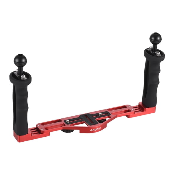 Nishore Diving Bracket,Handheld Stabilizer Camera Handheld Handle Camera Stabilizer Adjustable Camera Dslr Adjustable Camera Waterproof Dual