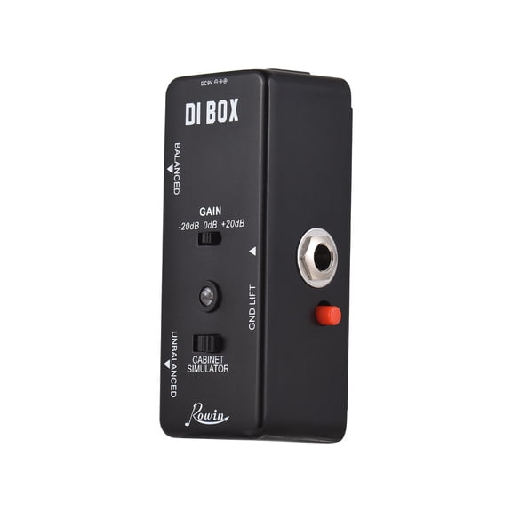 Nishore Effect maker,Low Pedal Balanced Di Box Balanced And Unbalanced 9v 6.35mm Input/output Pedal Balanced And Unbalanced 9v Box Low Pedal And Unbalanced Pedal Pedal Di Bortt Buzhi Wotao