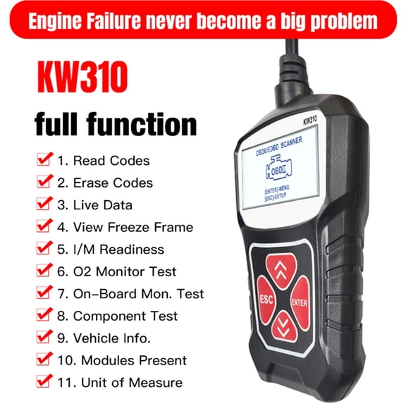 Nishore Fault diagnosis instrument,Car Eryue Universal Car Eryue Code Can Scan Code Scanner Eryue Scanner Car Code Kw310 Car Code Kw310 Car Scanner Professional Eryue Kw310 Eryue Scan Toolobd Code