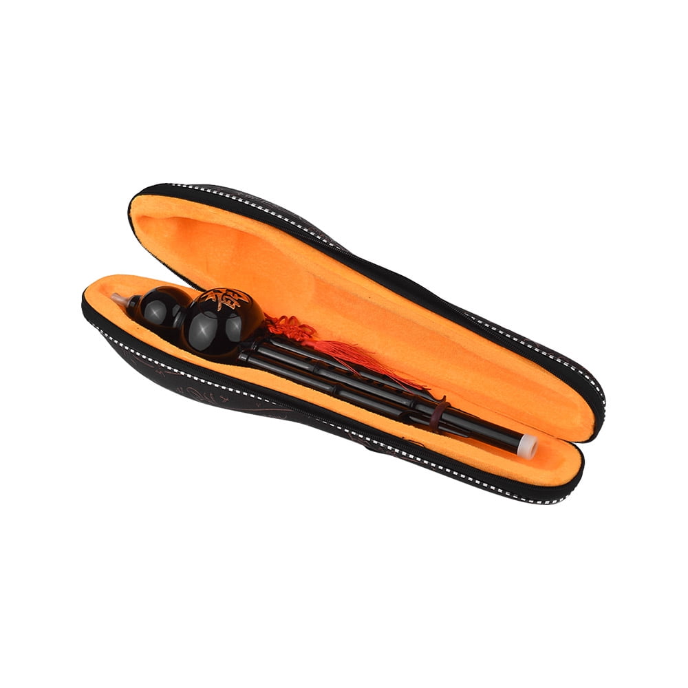 Nishore Flute,Bottle C-key Resin Material With Chinese Knot Carry Musical Chinese Cucurbit Flute Resin Material With Flute Bottle C-key With Chinese Knot Chinese Knot Carry Cucurbit Flute Bottle