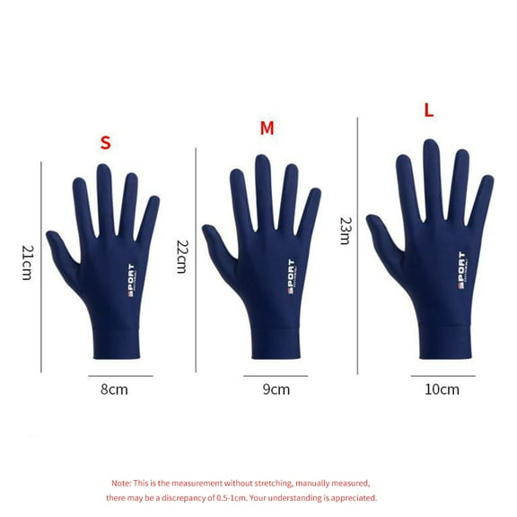 Nishore Gloves,Breathable Workout L) Sun Summer Men Women Sunblock Workout Summer Sunblock Mewmewcat Qisuo Huiop Sun Uv Men