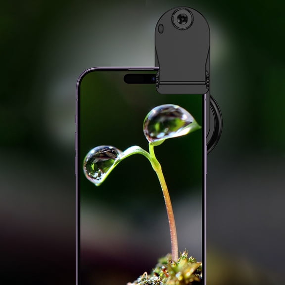 Nishore Macro Lens,10x Universal Lens Compatible With Android Camera Lens With Clip Compatible With Android 15/14/13/12 Max/xr/x/8 Definition Camera Lens Mobile Lens Lens Buzhi Lens 10x Dsfen