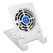 Nishore Notebook radiator,Tablet Stand Adjustable Fan Low Noise Mobile Tablet Stand Noise Wide Compatibility Wide Compatibility White Stand With Fan Stand Adjustable Stand With Fan Low Dsfen Wemay