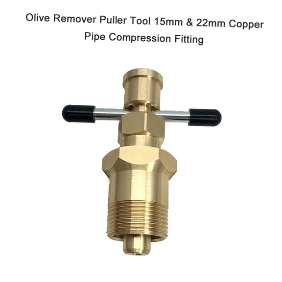 Nishore Olive Remover Puller,Tool 15mm 22mm Remover Tool Copper Pipe Removal Pipe Remover Removal Olive Remover Ajcoflt Qudai Fesjoy Huiop Coppercompression