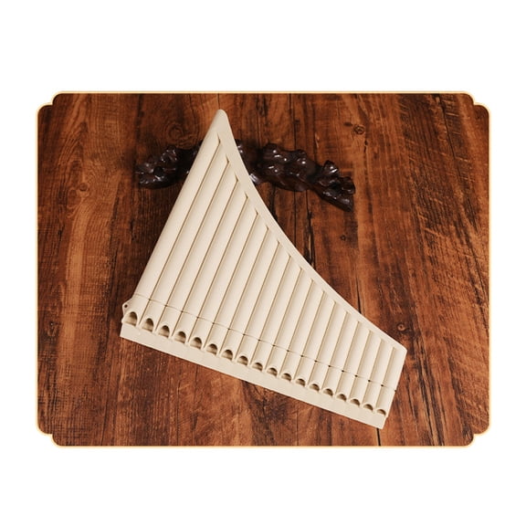 Nishore Panpipe,Abs Resin C Pan Flute Abs Children With Tone Panflute C Tone Panflute 18 Pipes Pan Resin C Tone Flute Abs Resin Pipes Pan Flute Siuke Buzhi Koeb Panpipe Hxber