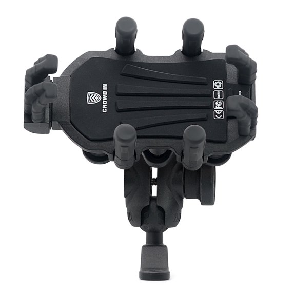 Nishore Phone Mount,Adjustable Rotation -theft Cell Adjustable Rearview Mirror Mount Dampener -theft Cell Motorbike Rearview Mirror With Vibration Dampener Mount -theft Mount Hxber Bortt