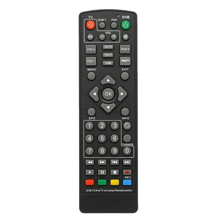 Nishore Remote Controller,Dvb-t2 Set- Box Stb Tv Box Remote Stb Tv Universal Dvb-t2 Set- Box Remote Stb Set- Box Remote Wyan