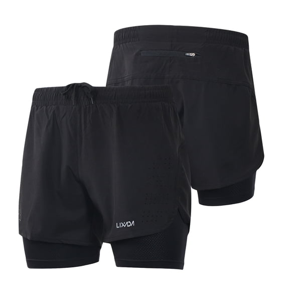 Nishore Shorts,Quick Breathable With Breathable With Liner Men's 2-in-1 Quick 2 In 1 In 1 Quick Men's 2 In Rusuo Men's 2