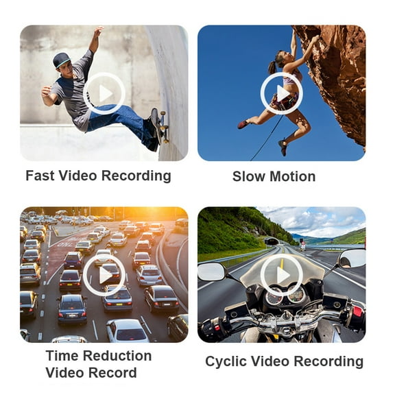 Nishore Sport Camera,Lens -shake Built-in Head Mounted Camera 120wide Lens Built-in Battery Camera Wifi Video 4k 30fps App Video Lens -shake Built-in Video Camera Lens | -shake Re