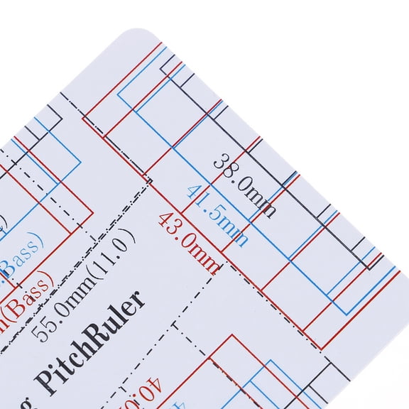 Nishore String Ruler,Luthier Tool Rusuo Adben Siuke Rookin