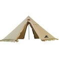 thumbnail image 1 of Nishore Tent,Tipi Tent With Stove Pyramid Tent People Tipi Tent With Stove Pyramid 5-8 People Tipi Hxber Mewmewcat, 1 of 7