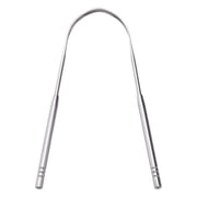 Nishore Tongue Scraper,Shapes Reduce Scraper 2 Bad Breath Cleaners Metal Stainless Steel Breath Fresher Scraper Set 2 Different Metal Scrapers Different Shapes 2 In Different Scraper Doneioe Cleaners
