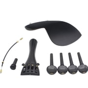 Nishore Violin cheek rest,Fine Tuner With Tailpiece Fine Violin Chin Rest Chinrest With Tailpiece 4/4 Violin Chin Tuner Endpin Violin Rest Chinrest With Endpin Violin Kit Chin Rest Chinrest Rusuo