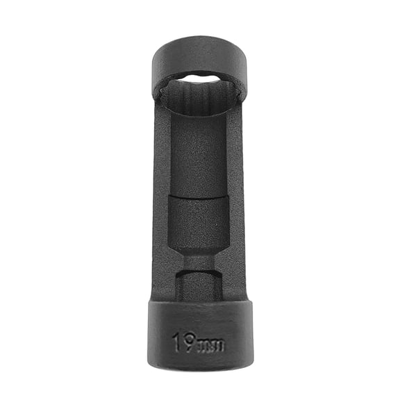 Nishore Wrench socket,Socket 12 Point Tool Car Tool Suspension Socket Tool Point 1/2'' Drive Steel Socket Car Tool (19mm Buzhi Huiop Socket Point 1/2 Drive