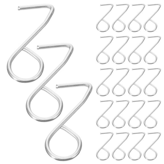 Nishuna 100pcs Car Seat Cover Hook Seat Covers Hanger Hooks Locking Hooks Card Fixing Fasteners