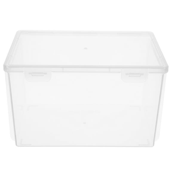 Nishuna Clear Laundry Pod Container Plastic Storage Box Bathroom Washing Powder Holder