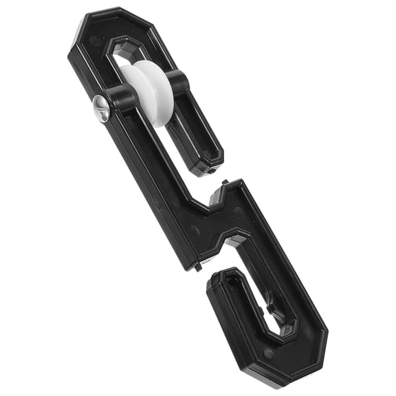 RENACLIPY Black Plastic Clothesline Separator Spreader, Space-Saving Multi-Functional Laundry Line Accessory, 1 Piece