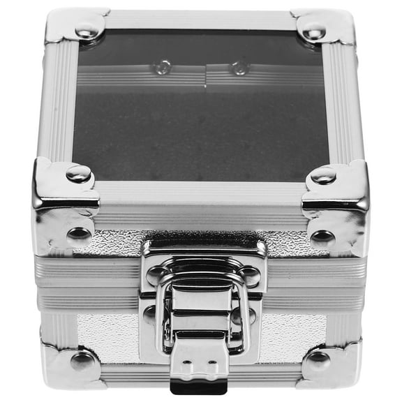 Nishuna Nail Drill Grinding Bit Holder Box Professional Nail Polish Storage Box