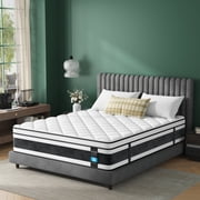 Nisien Foam Mattress Mattress Collection Adult 10 Inch Mattress-in-a-Box Queen Medium Euro Top Hybrid Mattresses