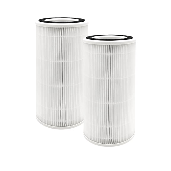 Nisipra AP04 Replacement Filter 3-in-1 HEPA Carbon for Air Purifier Portable Medium Room. 2 Pack