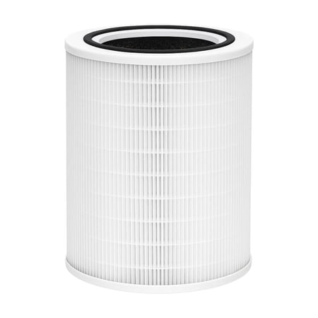 Nispira 12010 3-in-1 True HEPA Activated Carbon Filter Replacement for Clorox Large Air Purifier 11010 & 11011 | Removes Smoke, VOCs, Odor | 1 Pack