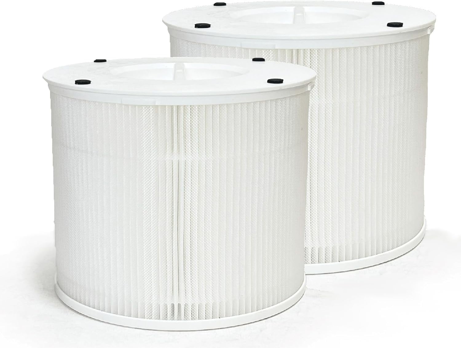 Nispira 12020 2-In-1 True HEPA Filter Replacement Compatible with Clorox Air Purifier Model 11020 & 11021 | Removes Particle Size Down to 0.3 micron | 2 Pack