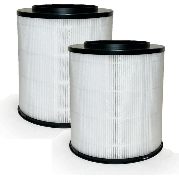 Nispira 12030 H13 HEPA Activated Carbon Filter Replacement for Clorox Air Purifier 11030 & 11031 Medium Room Removes Smoke, VOCs, Odor  2 packs