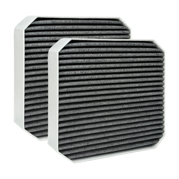 Nispira 2-in-1 Carbon Pre Filter Replacement For Air Purifier | Compatible with Molekule Large Room | Remove Smoke, Dust, Big Particle |2 Pack