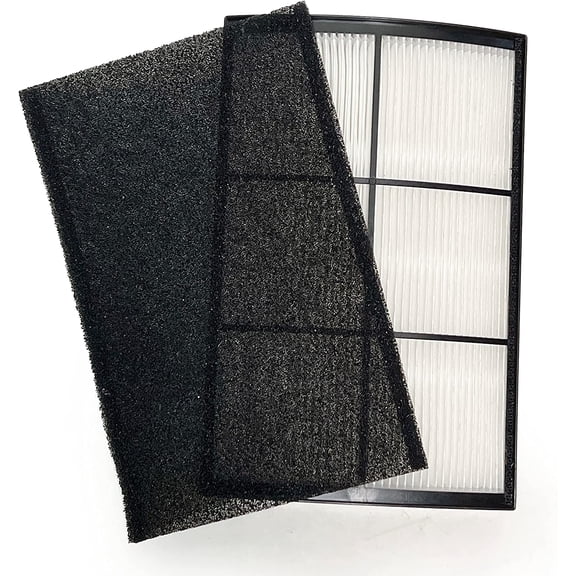 Nispira 2-in-1 True HEPA Activated Carbon Filter Replacement
