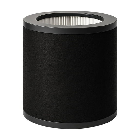 Nispira 2-in-1 True HEPA Replacement Filter for Air Purifier | Compatible with TaoTronics TT-AP008 | Remove Smoke, Dust, Pollen | 1 Pack