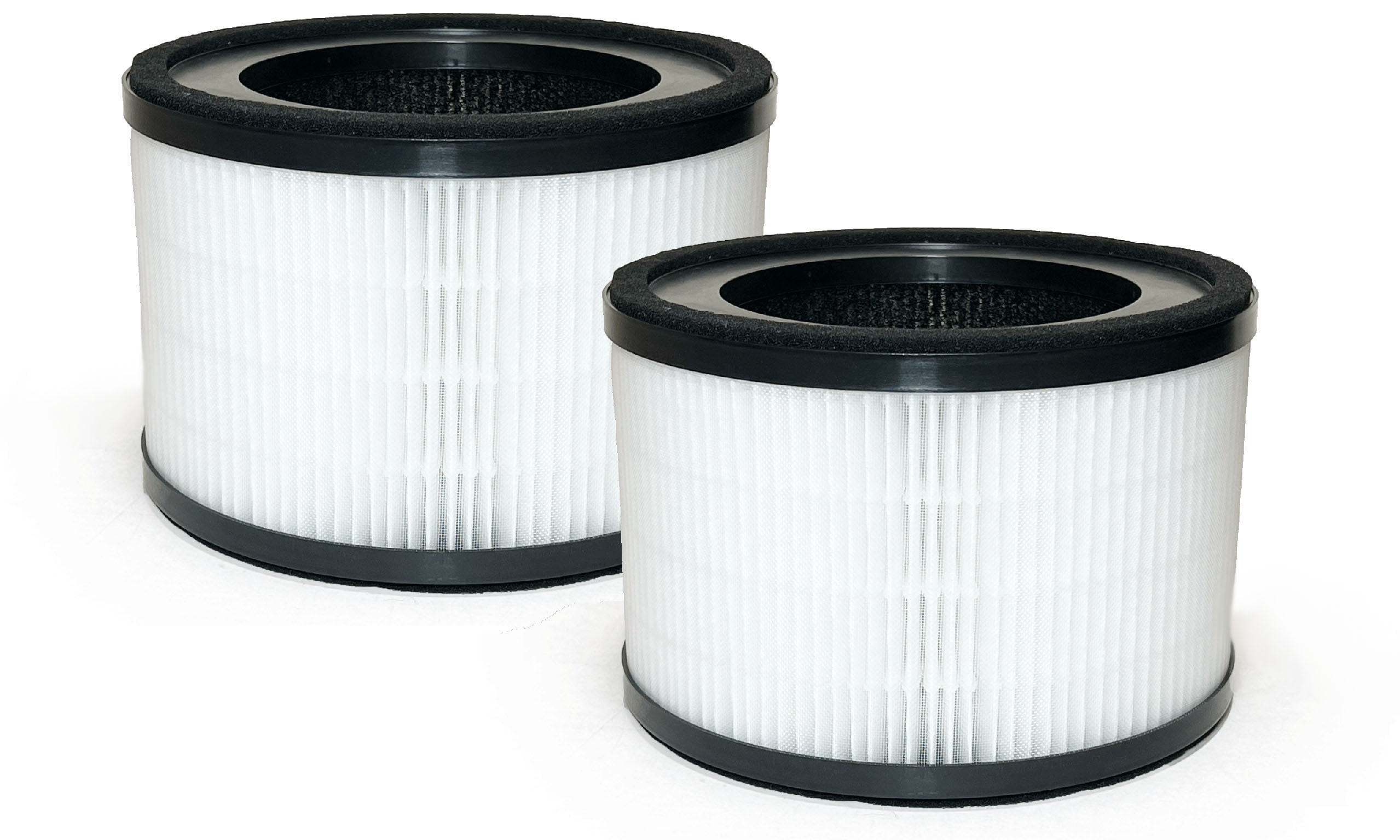 Nispira 3-In-1 MAF-02 High Efficiency True HEPA Activated Carbon Filter Replacement Compatible with Miko IBUKI M Air Purifier 2 Packs