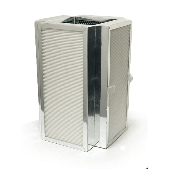 Nispira 3-In-1 True HEPA Activated Carbon Premium Filter Replacement for Medify MA-50 Air Purifier MA-50R H13, 1 Pack