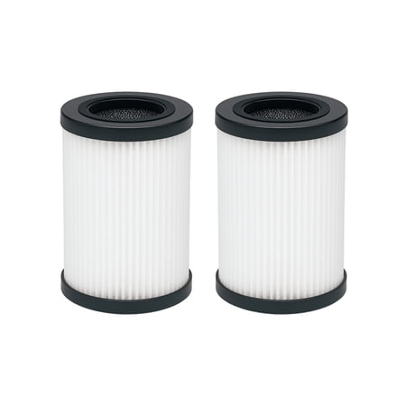 Nispira 3-in-1 HEPA Activated Carbon Replacement Filter for Air Purifier | Compatible with Scosche Compact Air Purifier AFP2-SP FrescheAIR | Remove Smoke, Dust, Chemical Smell | 2 Packs