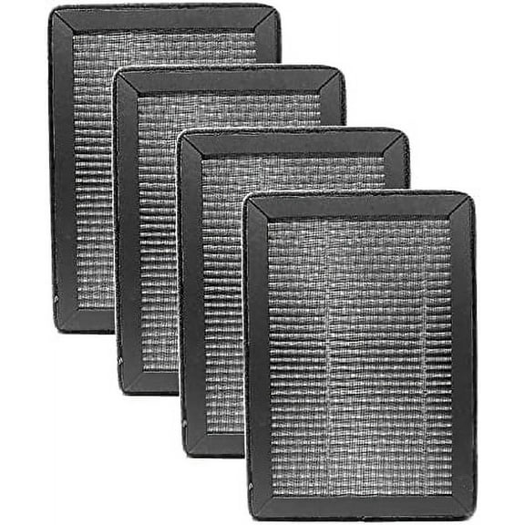 Nispira 3-in-1 HEPA Filter Activated Carbon Replacement For Air Purifier SimPure AP3J9 / Redypure JR6 / Membrane Solutions 2J8 4 Packs