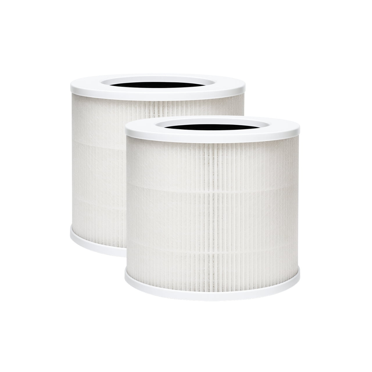 Nispira GXZ-AP01 3-in-1 True HEPA Activated Carbon Filter Replacement For Proton Pure Portable Air Purifier Remove Smoke, 2 Pack