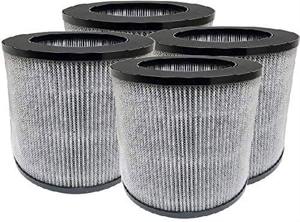 Nispira 3in1 True HEPA + Carbon Filter Replacement Compatible with