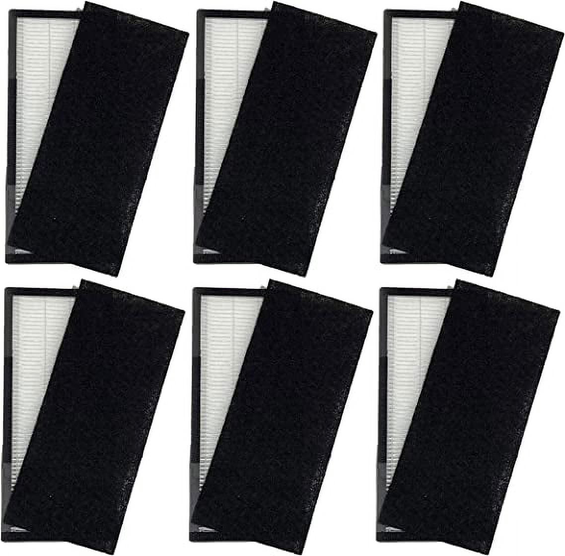 Nispira 3-in-1 True HEPA Carbon Pre Filter Replacement Compatible with T300 T100 Air Purifier. Compared to Part TF30, Pack of 6