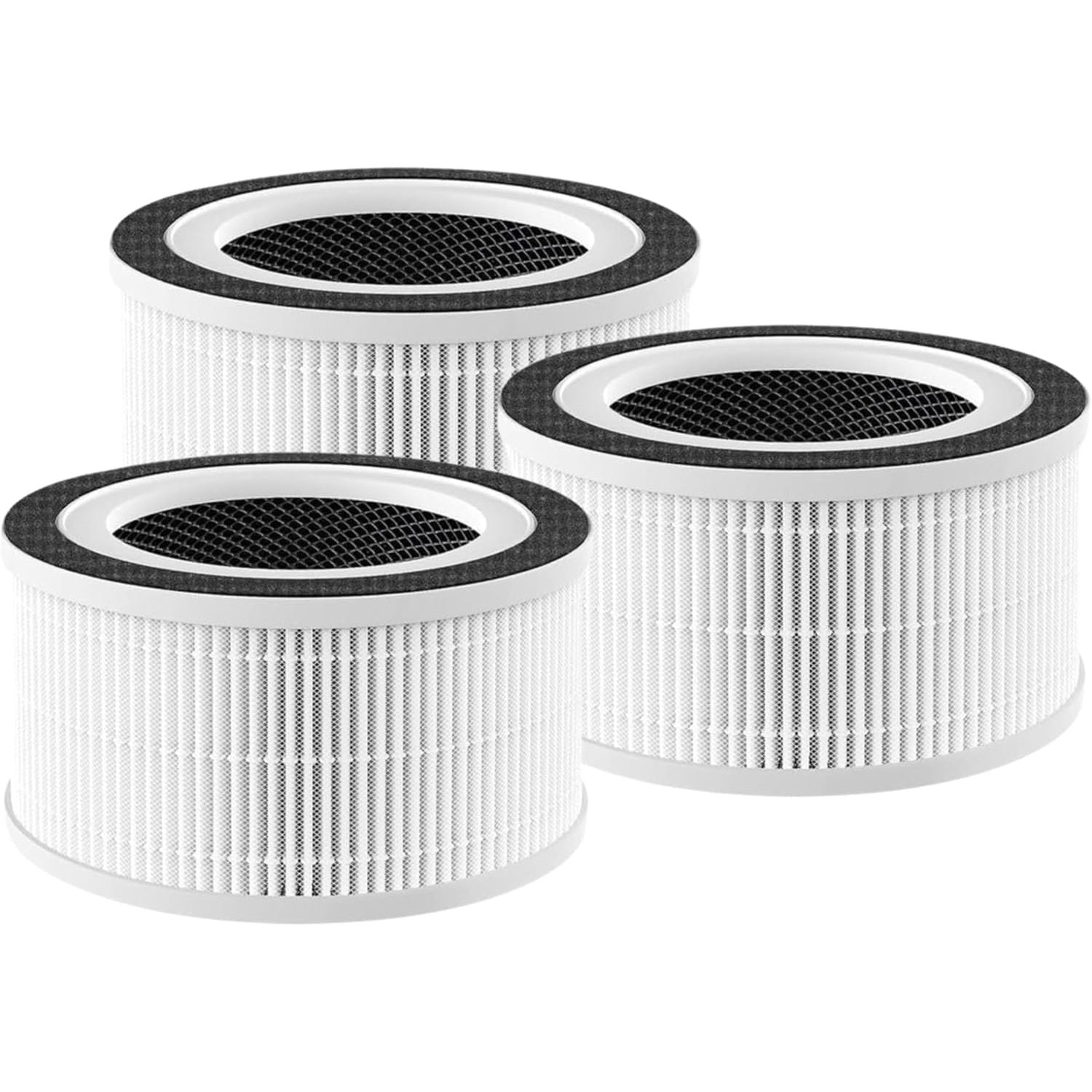 Nispira 4-In-1 True HEPA Replacement Filters Compatible With Air Purifier TD-1500. 2 Pack, A