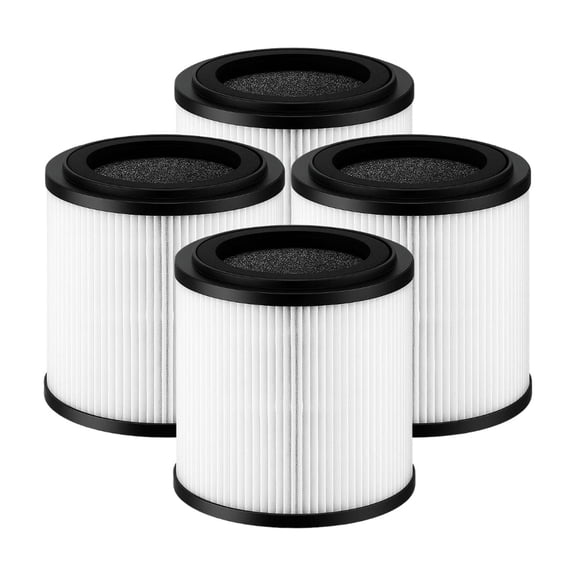 Nispira KJ150F-C02 Filter Replacement for SilverOnyx 5-Speed Air Purifier with Ionizer UVC Sanitizer 8541832765 500 sq ft 4 Packs