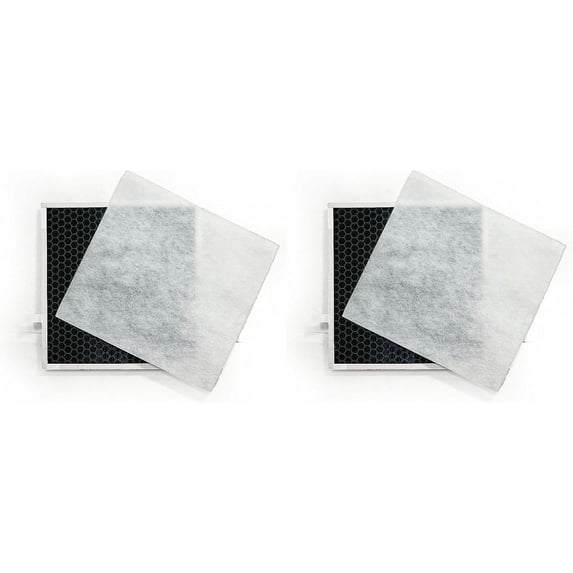 Nispira 3-in-1 Vital 100-RF HEPA Activated Carbon Filter For Levoit Air Purifier Vital 100 | 2 Pk