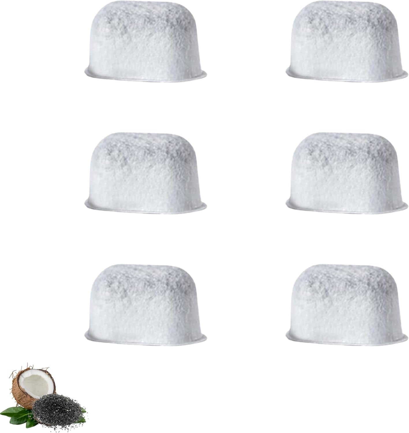Nispira K Series Charcoal Water Filter Pods Replacement For Keurig 2.0 Coffee Maker, K-Supreme, K-Slim, K-Express, K-Select, K-Classic, K-Duo Plus, K-Elite, K-I