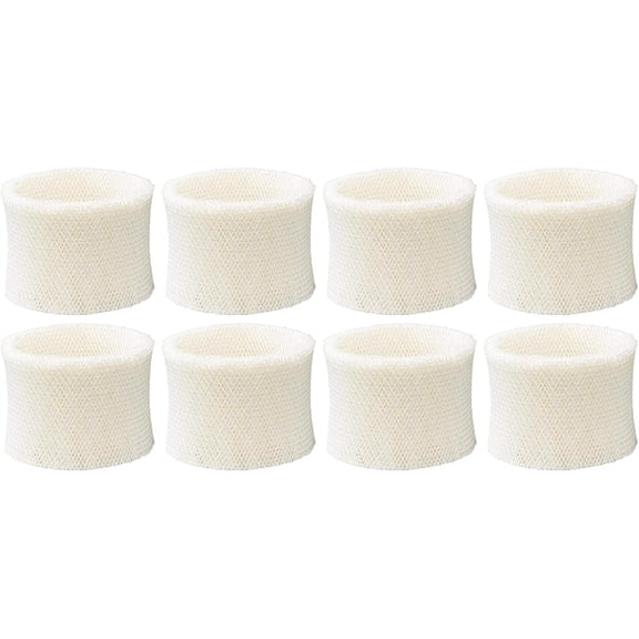 Nispira 8 Packs Holmes Type C Filter HWF65 HWF65PDQ-U Compatible Humidifier Wick Filter Replacement Fits HM1865, HM1895, SCM1866, SCM1895