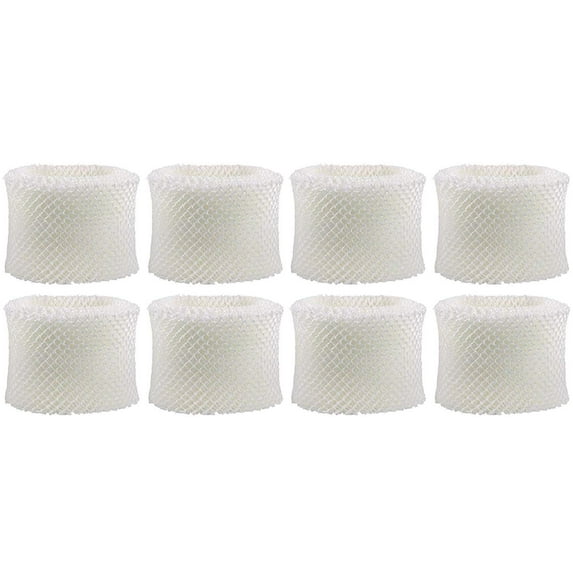Nispira 8 Packs Humidifier Wick Filter Replacement Compatible with Holmes HWF75 HWF75CS HWF75PDQ-U Filter D Fits White Westinghouse, Sunbeam