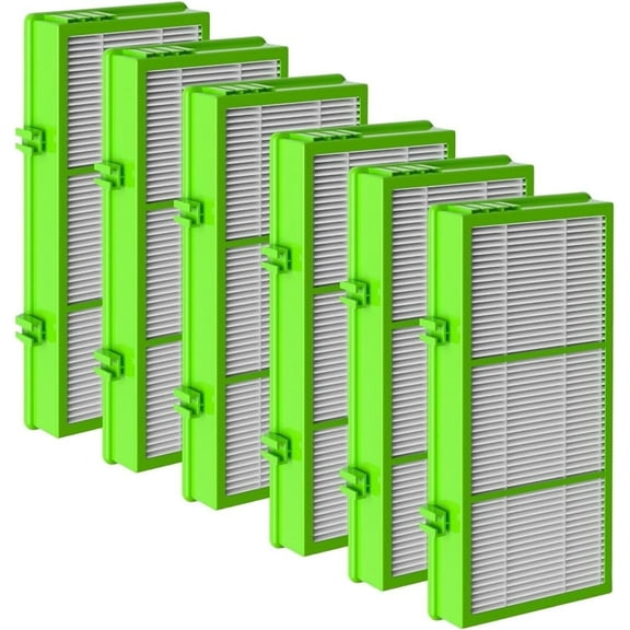 Nispira AER1 HAPF300AHD Allergan Remover Filter Replacement Compatible with  Holmes Air Purifier HAPF30AT HAP242-NUC HAPF300AH-U4 HAPF300AHD-U4R True HEPA, 6 Packs