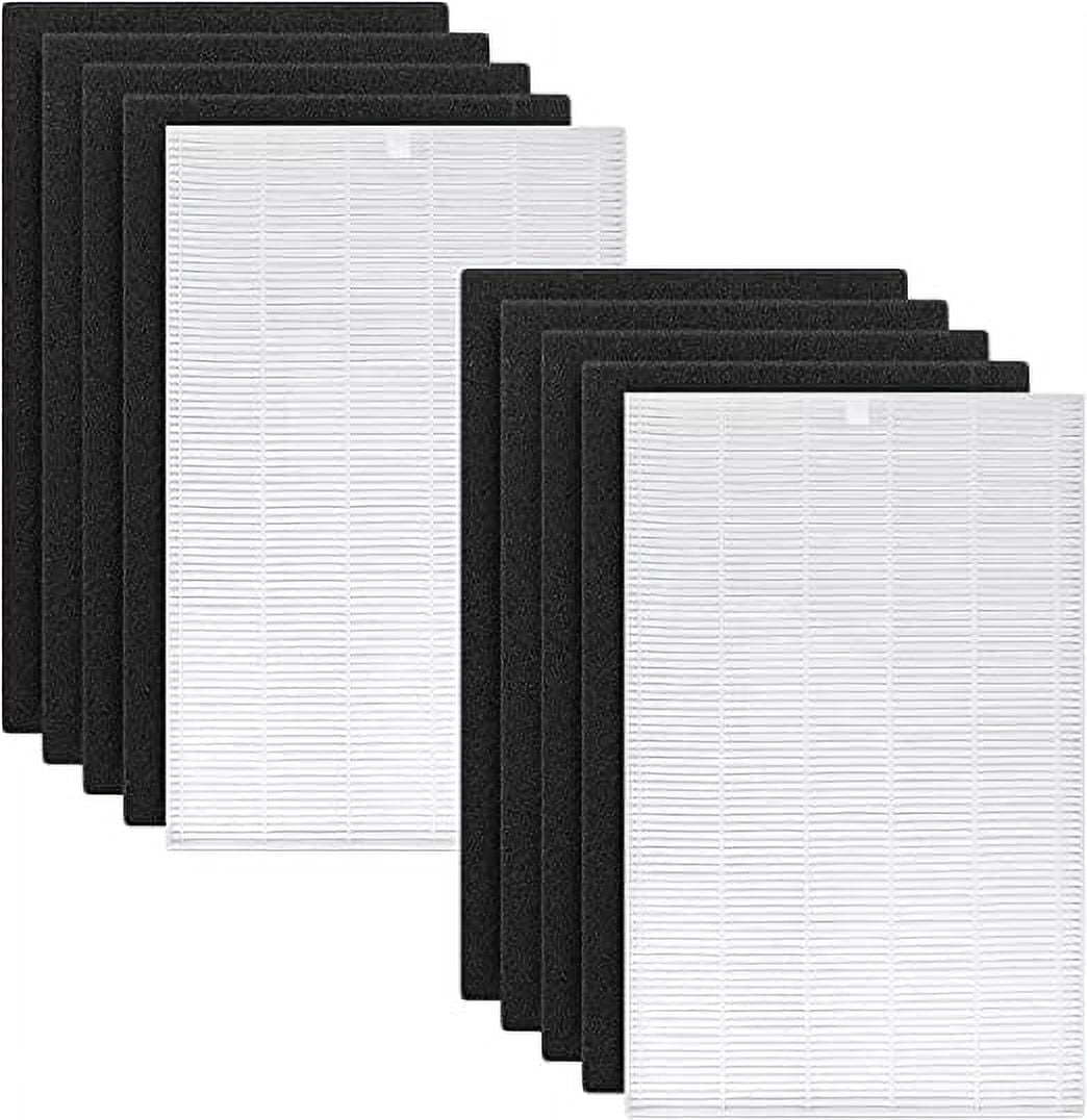 Nispira AP-1216-FP True HEPA Carbon Filter Replacement Compatible with Coway Airmega Air Purifier AP-1216L, 2 Sets