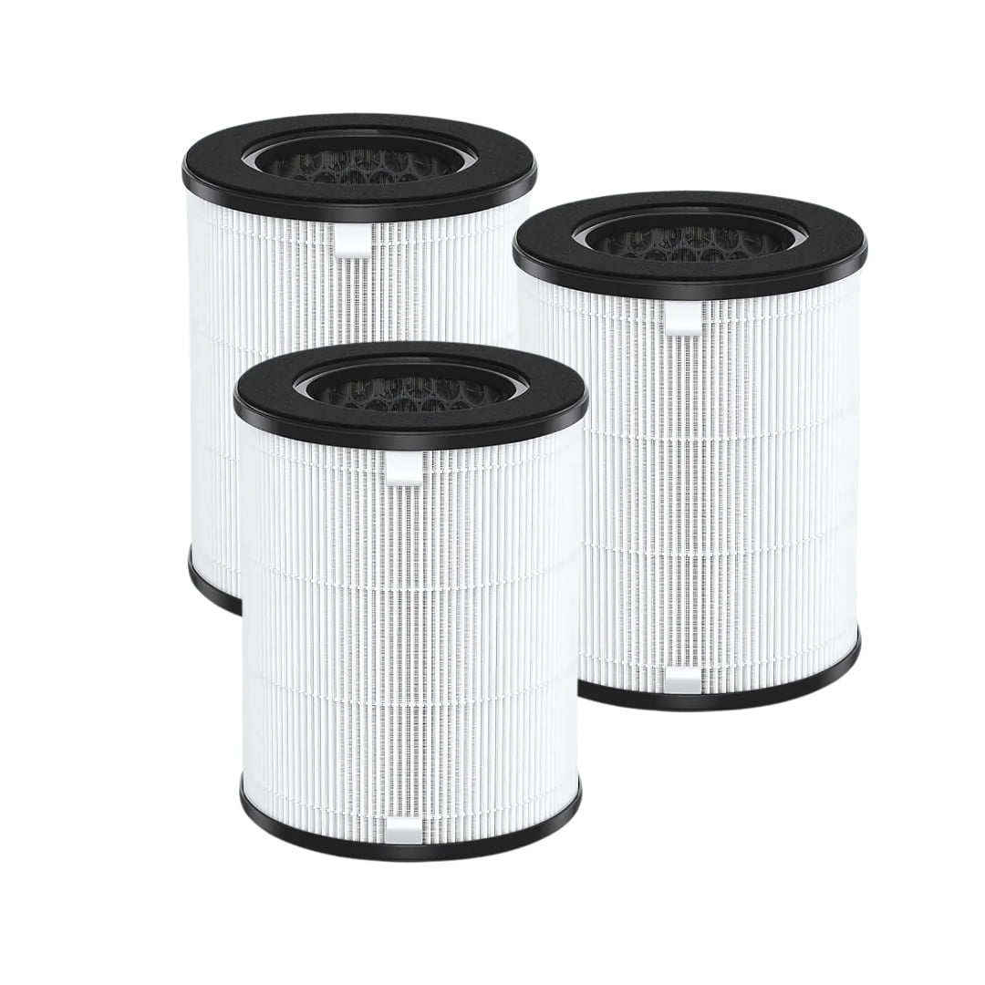 Nispira AP-T20FL True HEPA Replacement Filter Compatible with HoMedics TotalClean 360Â° Tower Air Purifier AP-T20 AP-T20WT, 3 Packs